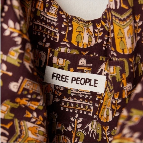 NWT Free People Vienna Velvet Bag Sun Yellow Embelished - Picture 3 of 8